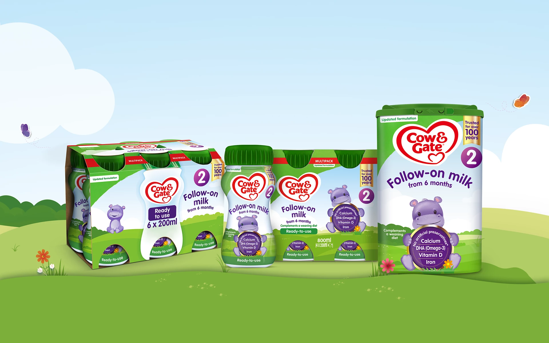 Cow and gate discount follow on milk